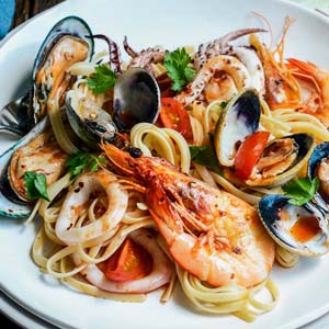 Паста с морепродуктами